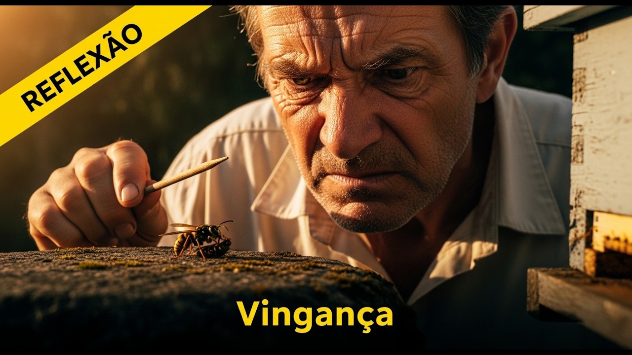 CUIDADO COM O DESEJO DE VINGAR — A Parábola da Vespa Ferida