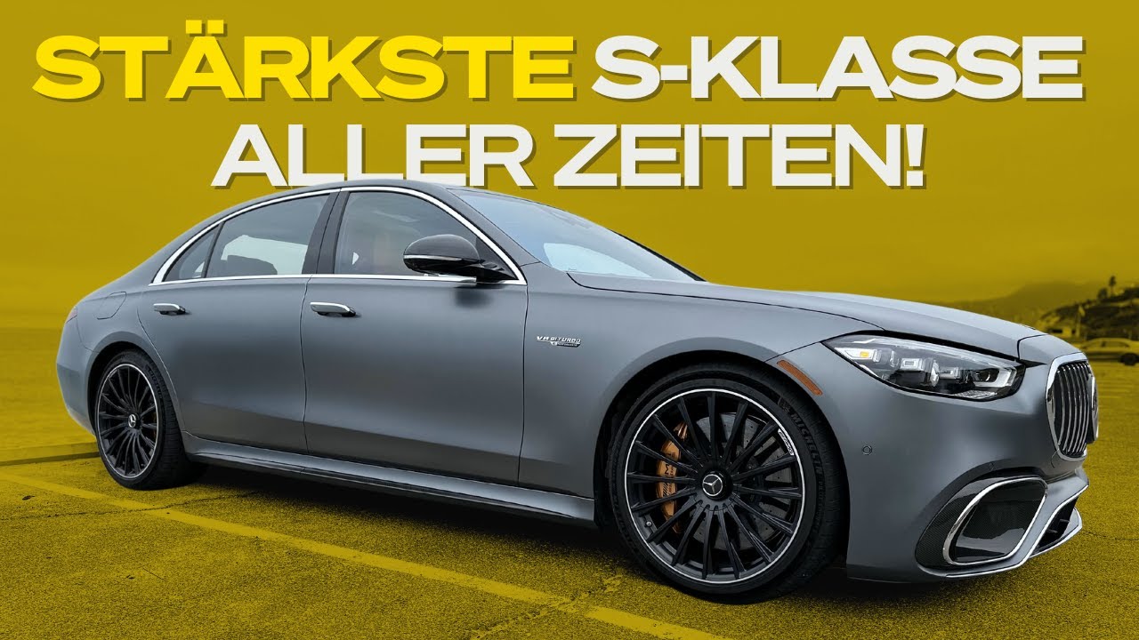 Stärkste S-Klasse aller Zeiten: Mercedes-AMG S 63 E Performance im Check!