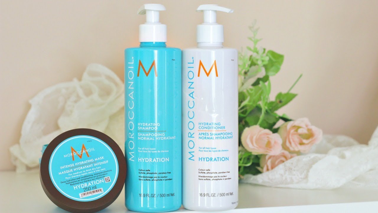 MOROCCANOIL Hydrating Shampoo , Conditioner & Mask Review