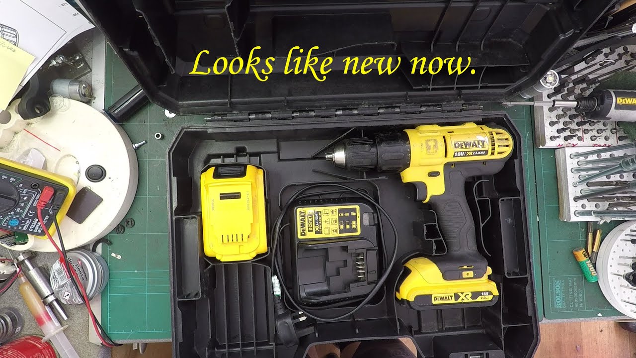 Dewalt DCD776 18v cordless drill repair/restore