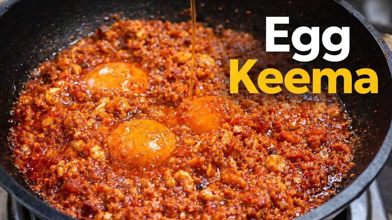 Egg Keema Recipe | Spicy Indian Anda Keema | Easy & Protein-Rich Dish