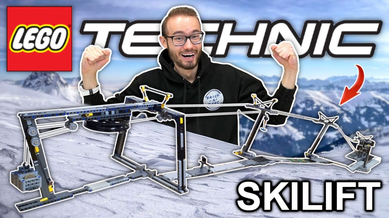 ER FUNKTIONIERT! - LEGO® Technic Schlepplift MOC [Teil 2]