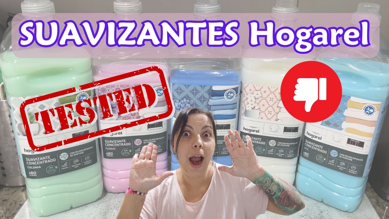 ✅Probamos TODOS los suavizantes de la marca CLAREL😯