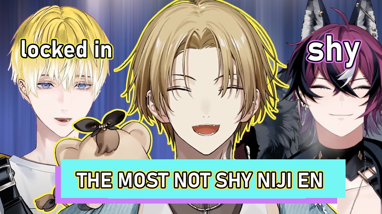 Luca ranks the most not shy in NIJI EN