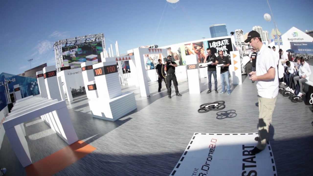 THE AR.Drone GRAND FINALE highlights (Las Vegas, CES 2012)