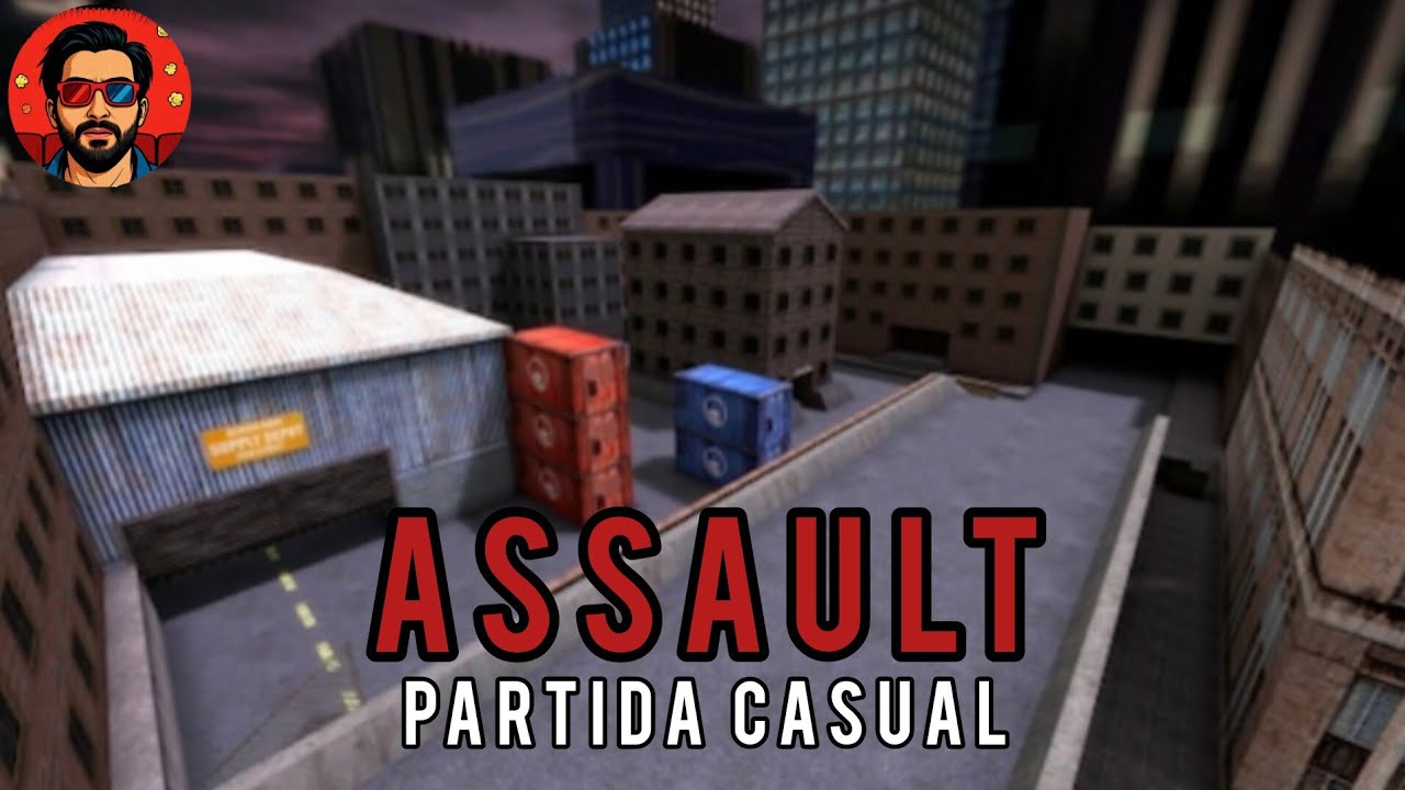 PARTIDA CASUAL de CS_ASSAULT - Vieja School - Counter Strike 1.6