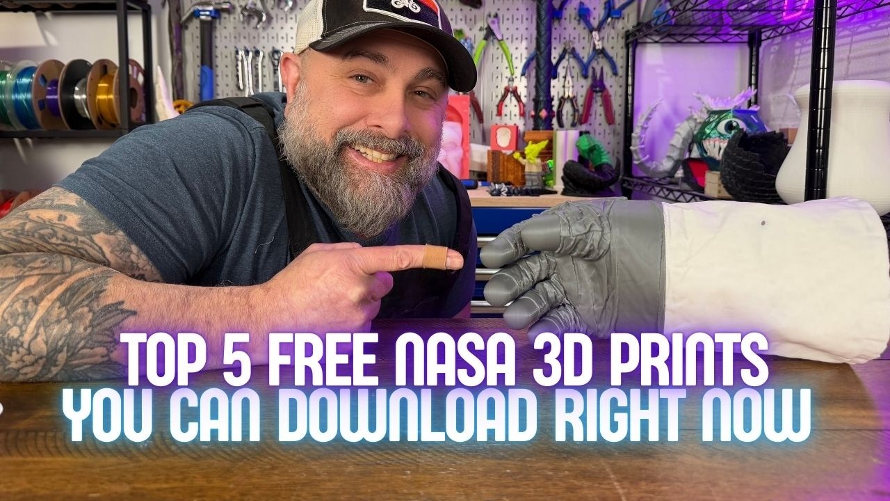 Топ-5 БЕСПЛАТНЫХ 3D-моделей NASA, которые вы можете скачать прямо сейчас 🚀 (Реальная история косм...