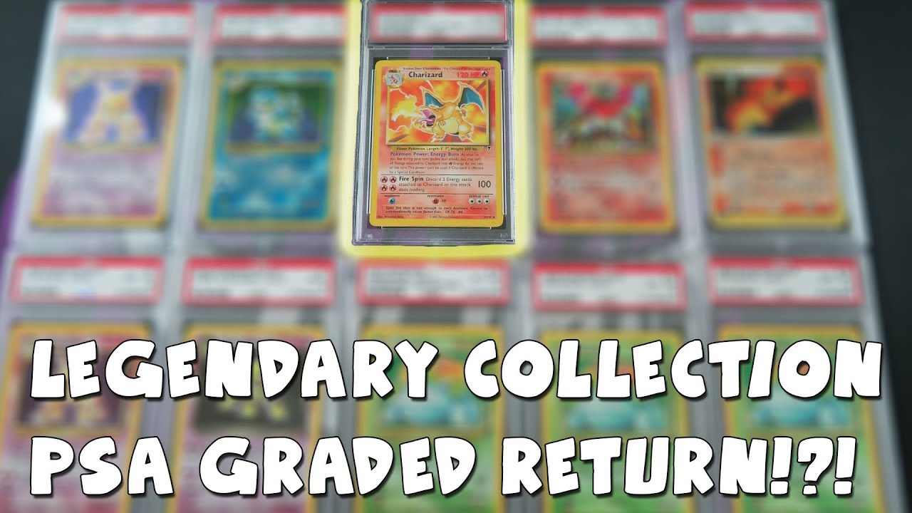 PSA GEM MINT 10s! LEGENDARY COLLECTION CHARIZARD?! Vintage Lot! | PSA GRADED POKEMON CARD RETURNS #4