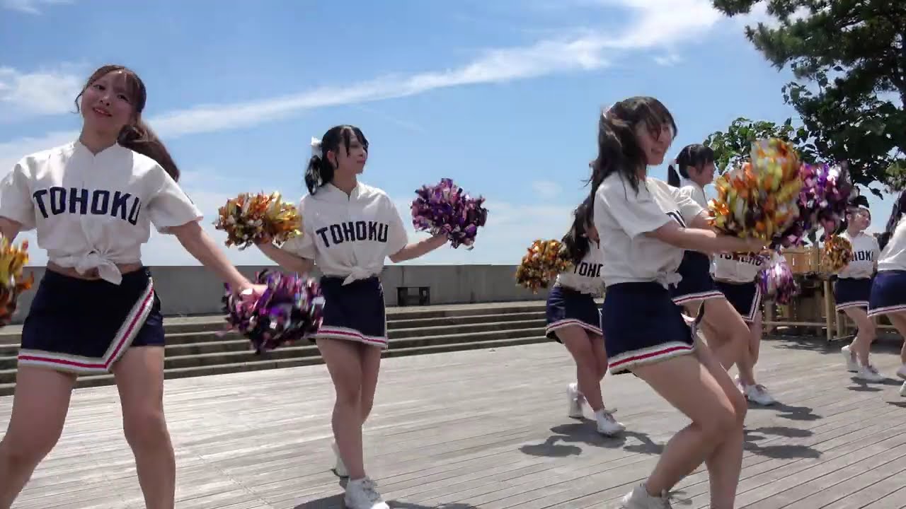 【4K】東北福祉大学 チアリーディングチーム ASCEND & Red 後編
