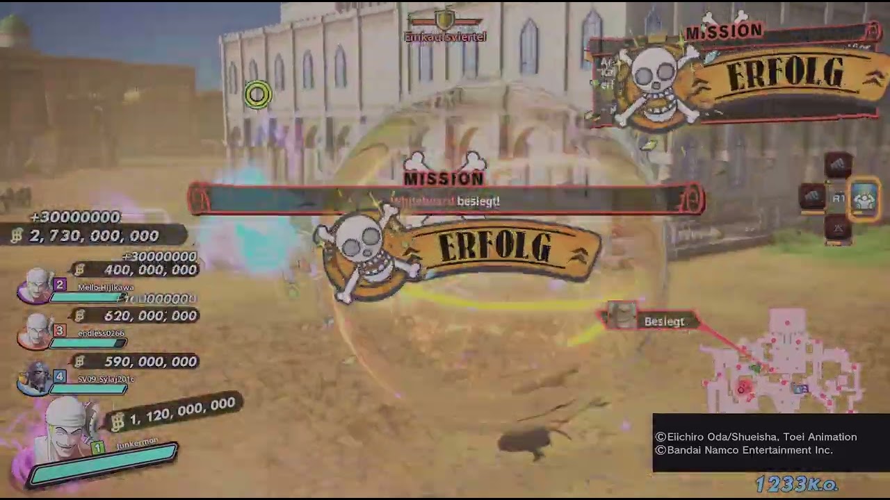 Pirate Warriors 4 Enel lvl 30 Gameplay