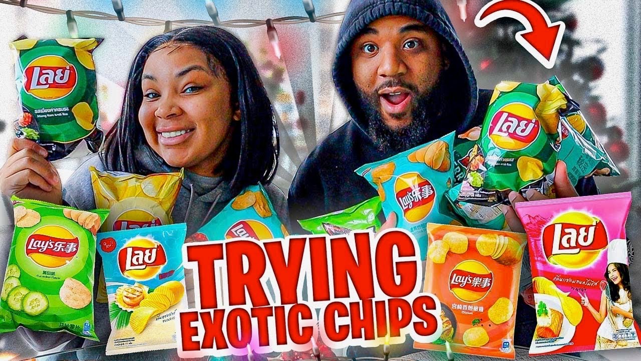 Trying EXOTIC CHIPS For The First Time Ever!! | VLOGMAS DAY 8