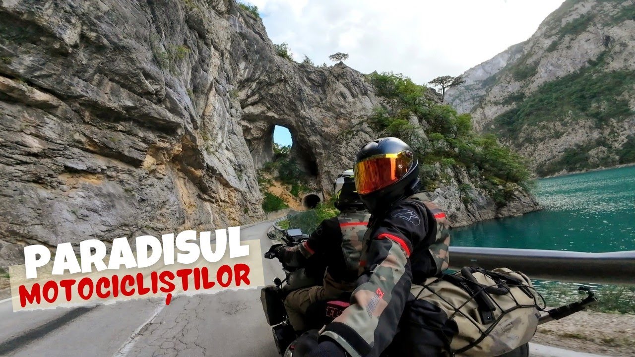 Drumuri spectaculoase între 3 țări balcanice: Serbia - Bosnia - Muntenegru, cu motocicleta