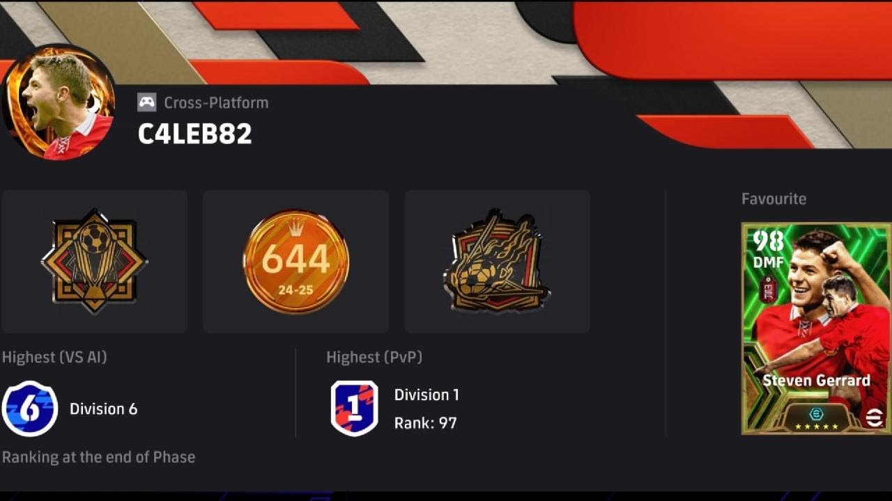 eFootball_2026 Versus ranked 97 in the world