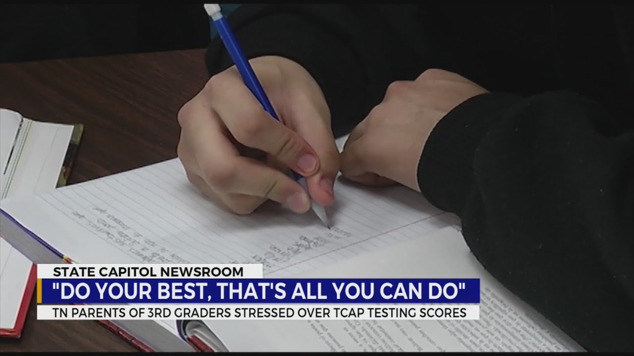 TN parents of 3rd grade students stressed over TCAP testing scores