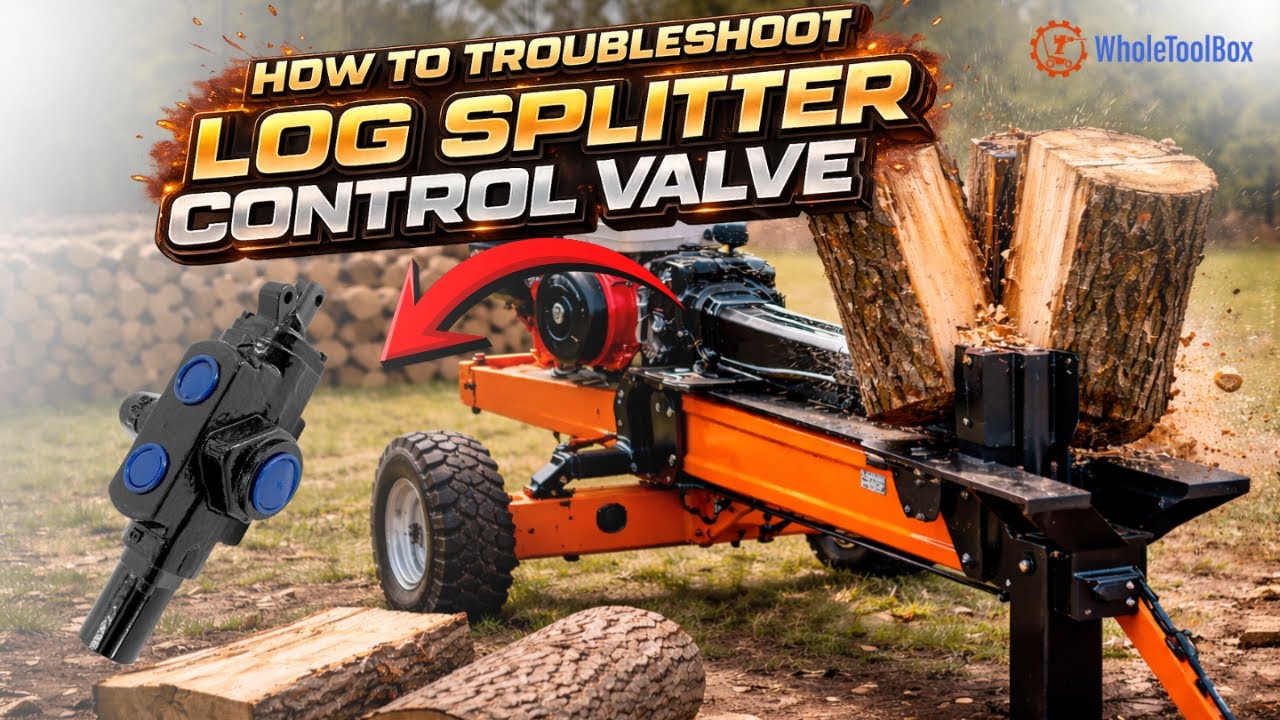 Troubleshooting MTD Log Splitter Control Valve (Part: 918-0481A)