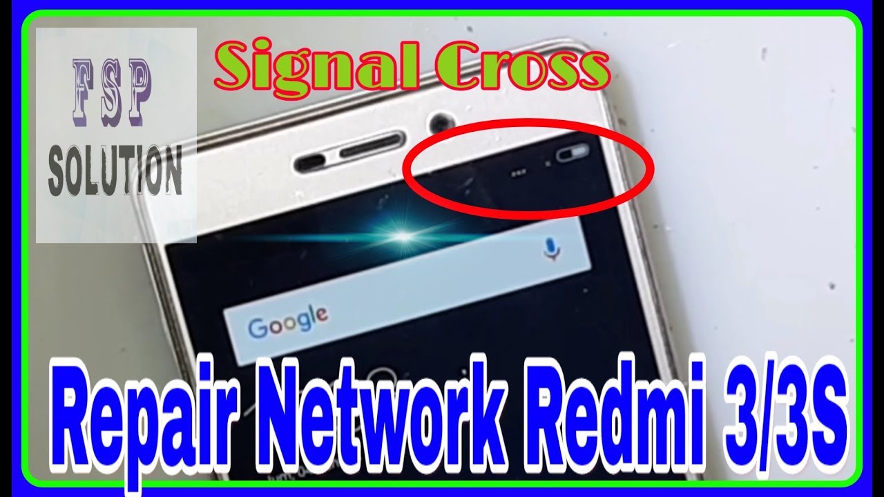 Xiaomi Redmi 3/3s/3x Tidak Ada Jaringan/Layanan, Jaringan Silang | Redmi 3 No Network Service