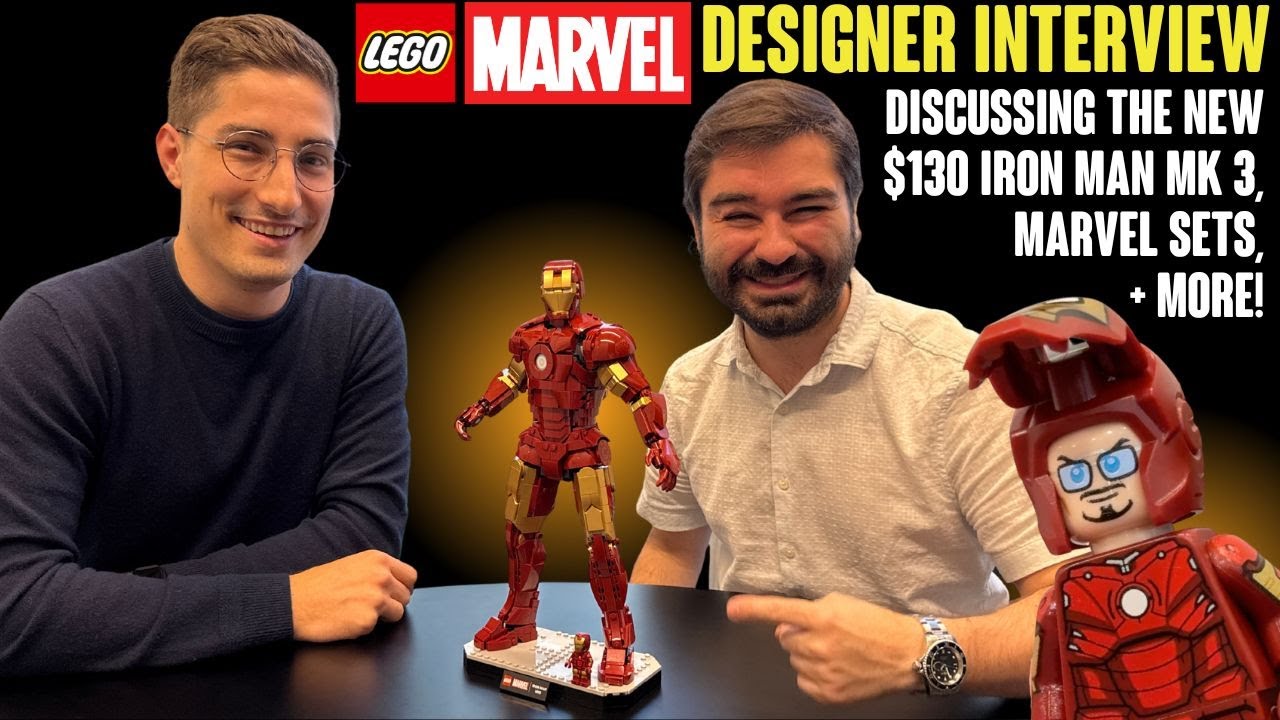ИНТЕРВЬЮ С ДИЗАЙНЕРОМ LEGO MARVEL Iron Man Mk3 за 130 долларов (полный разбор и многое другое!)