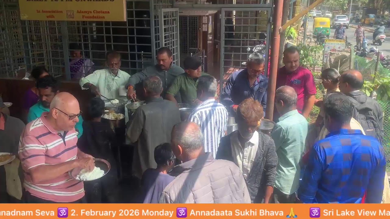 NITYA ANNADANAM SEVA - 2. FEBRUARY 2026 MONDAY