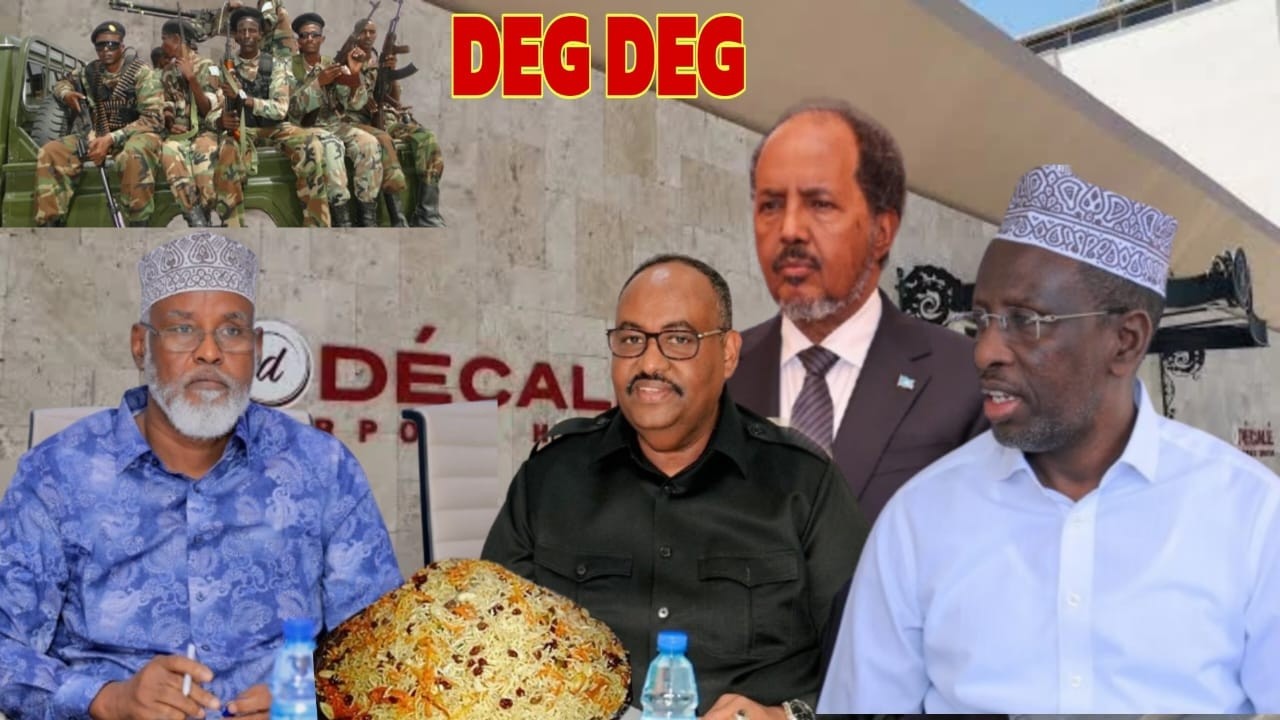 DEG-DEG Axmed madoobe & Dani oo ka shakiyay in lagu sumeyo Shirka DECALE & MD xasan Sh oo ka carooda