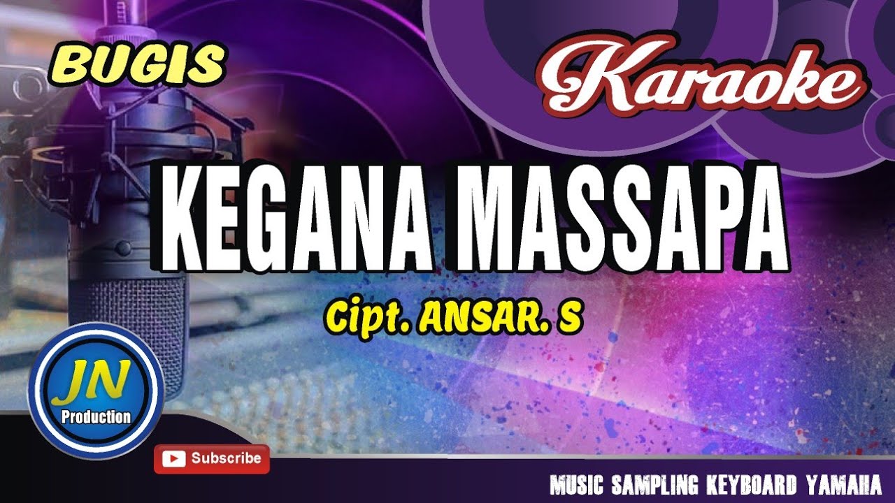 Kegana Massapa_Karaoke Bugis Keyboard_Cipt . Ansar. S