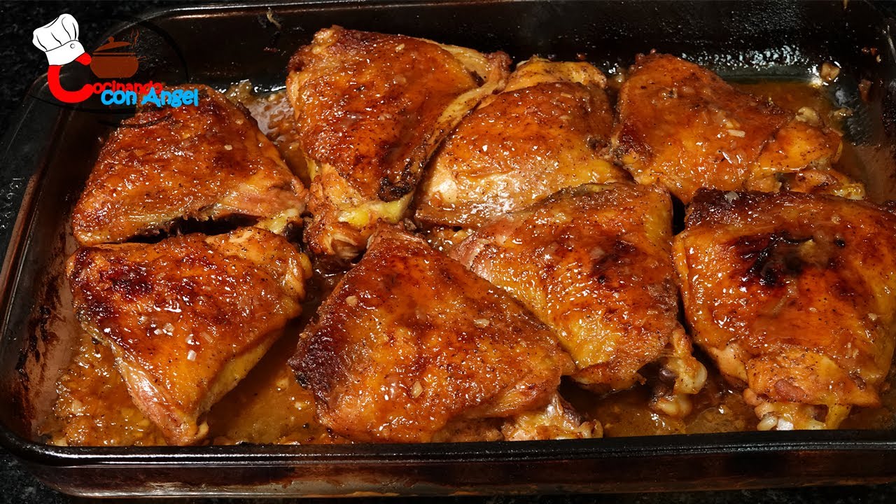 Pollo Al Horno, Doradito y Bien Jugoso, Receta Para Navidad