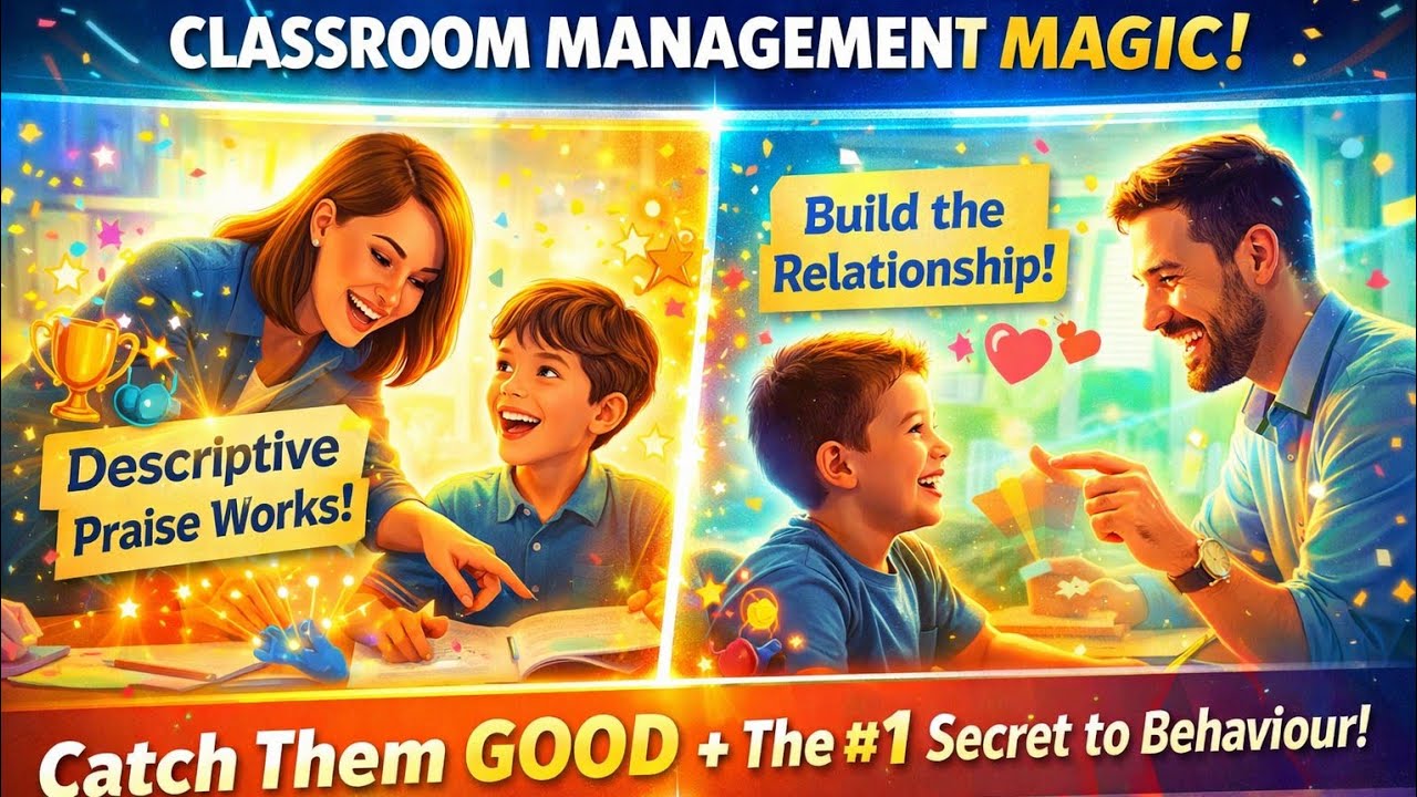 The REAL Classroom Management Secret 🔥 Why Praise Works & How to Make ANY Child Behave!