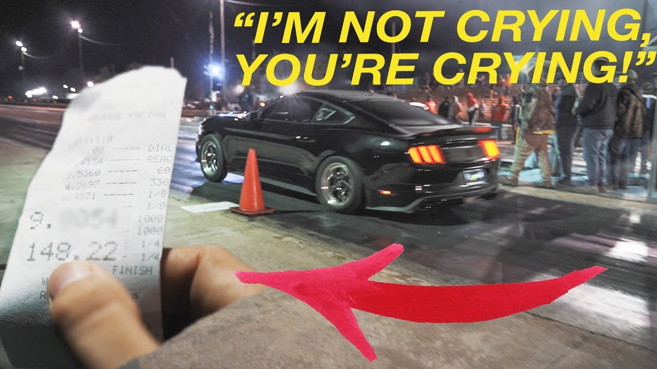MY MUSTANG RAN IT'S FIRST 9 SECOND PASS!!
