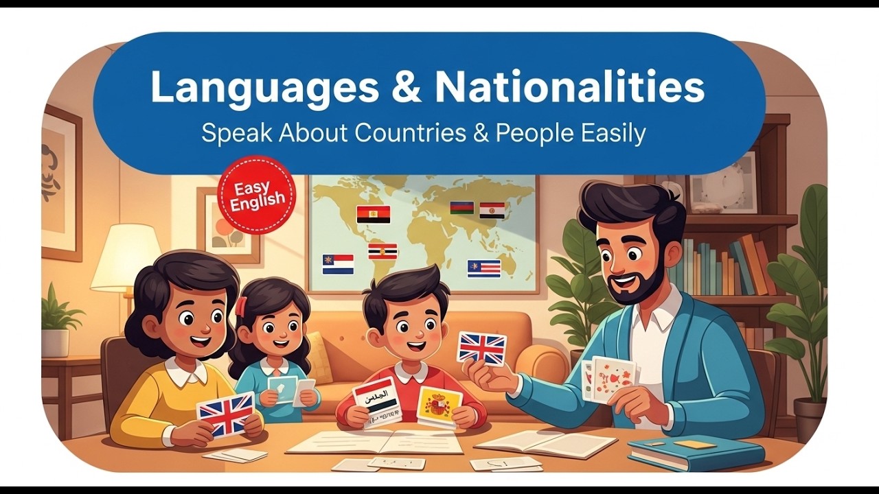 Learn English |Countries, Nationalities, and Languages | Real English Conversation | English Podcast