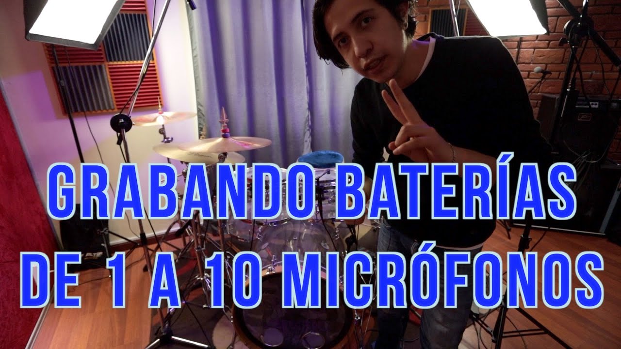 Recording Drums with 1, 2, 3, 4, 5, 7, 8, 10 Mics | Hugo Zerecero