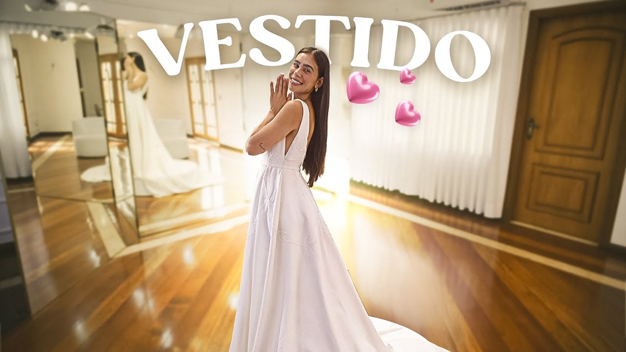 PRIMEIRA PROVA DO MEU VESTIDO DE NOIVA!!