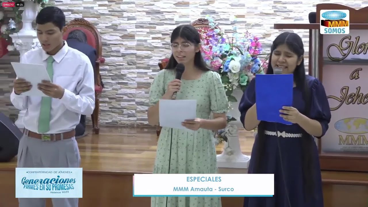 🔵Su gloria está Aquí - MMM Zona37 | Musicales