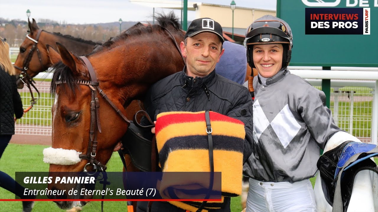 GILLES PANNIER | ENTRAÎNEUR DE ETERNEL'S BEAUTÉ | QUINTÉ DU VENDREDI 17 JANVIER À DEAUVILLE