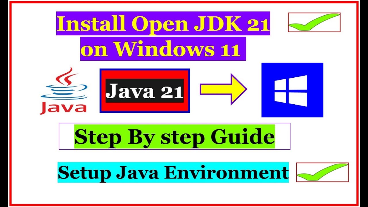 Install OpenJDK 21 on Windows 11 in 10 Minutes | Run Your First Java Program FAST!