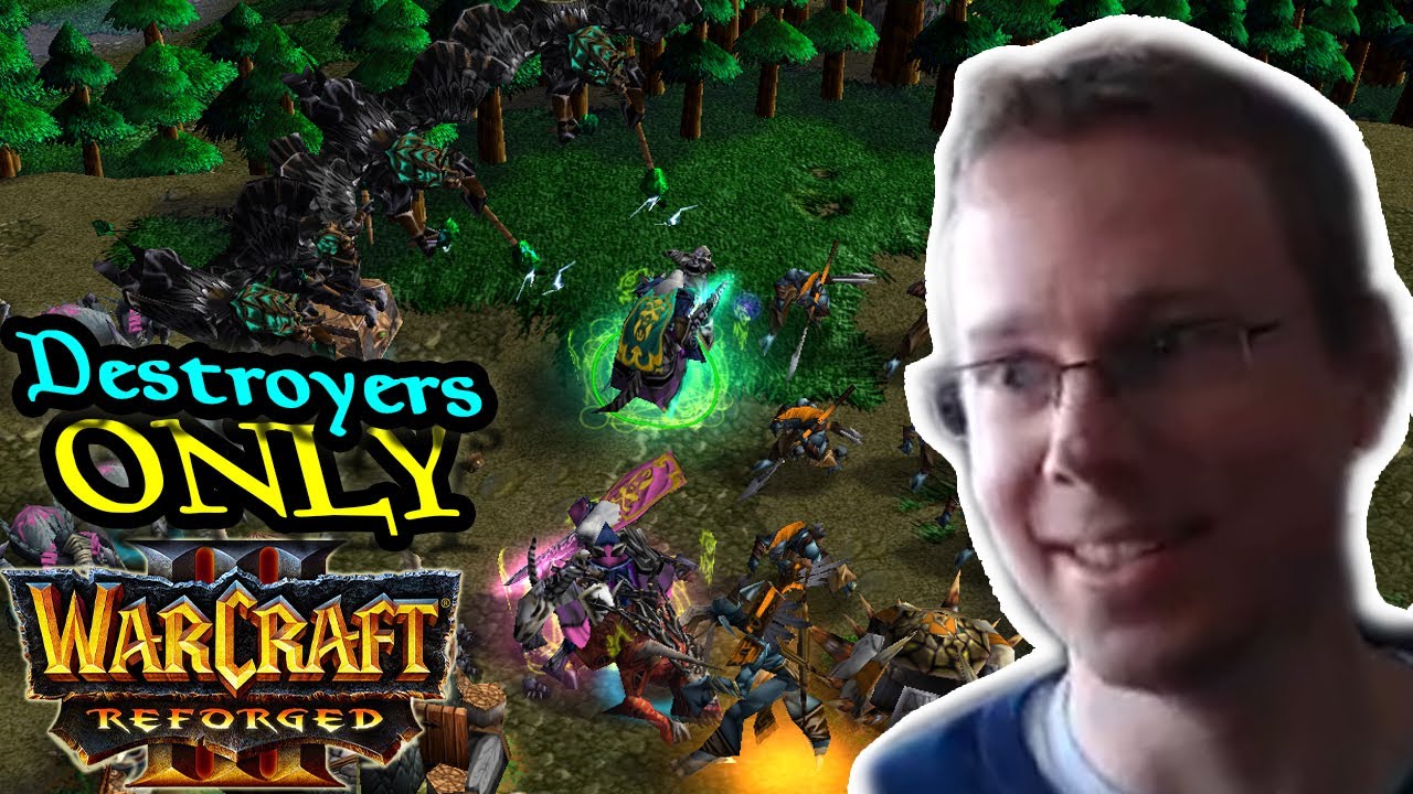 Warcraft 3 Strategy | ONLY Destroyers