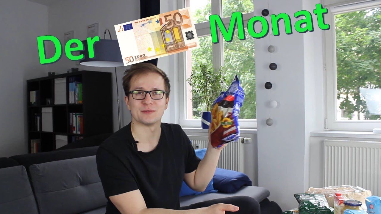 50€ pro Monat für Lebensmittel - Selbstversuch - Studentenleben -  Günstig einkaufen