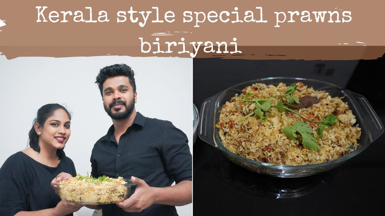 Vlog - 9 - Kerala Style Special Prawns Dum Biriyani l Chemmeen Dum Biriyani