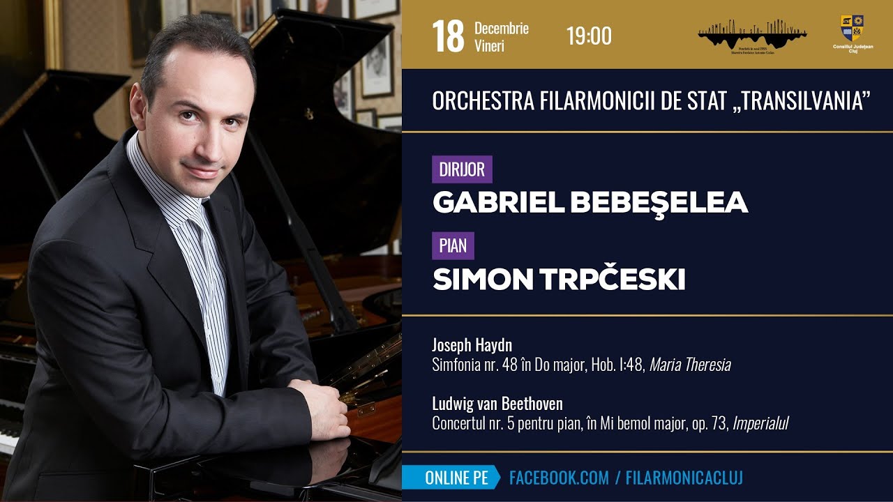 The Orchestra of the Transylvania State Philharmonic / Gabriel Bebeselea / Simon Trpčeski