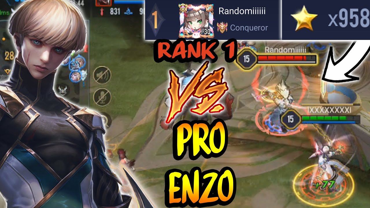 [NEW PATCH] ENZO NERFED? VS TOP 1 EUROPE 900 STARS - Arena of Valor Enzo Gameplay #3