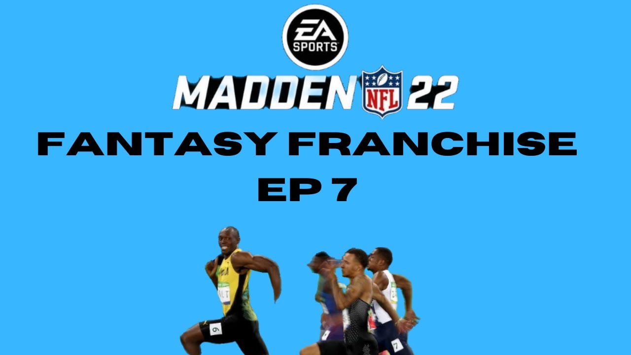 Justin Fields is running for his life!!! madden 22 fantasy draft franchise