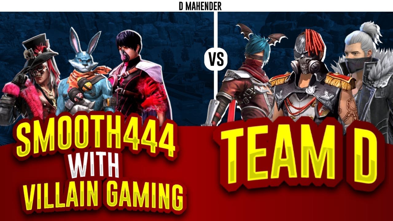 Team D Vs Villain Gaming 🔥🔥🔥🔥