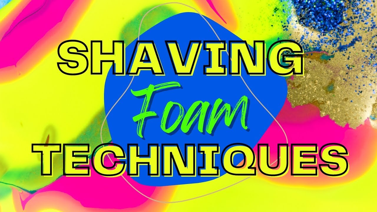 🫧🌈 Так много способов поиграть с пеной для бритья, создавая красочные фоны🌈🫧