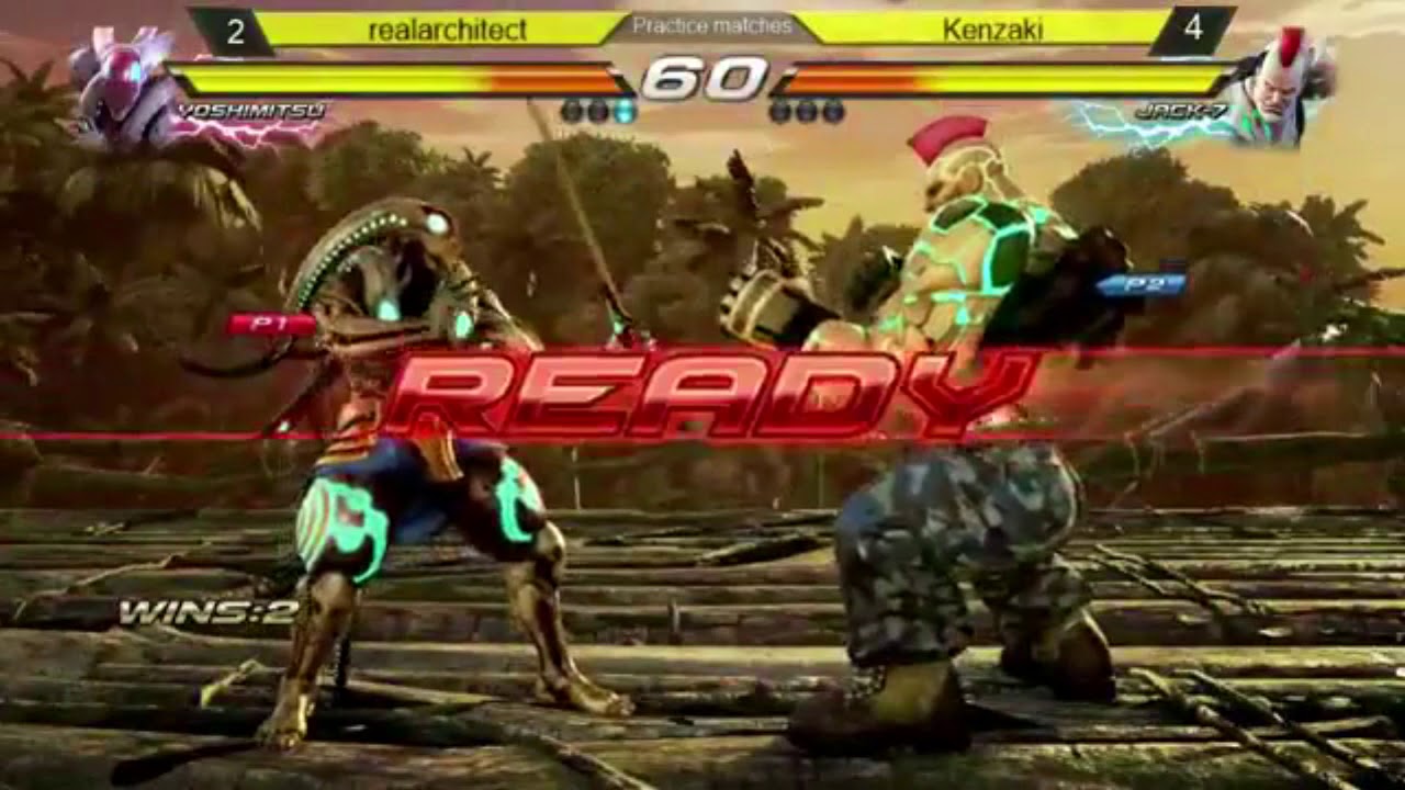 realarchitect (Yoshimitsu) vs Kenzaki (Jack 7) Friday Night Team Battle