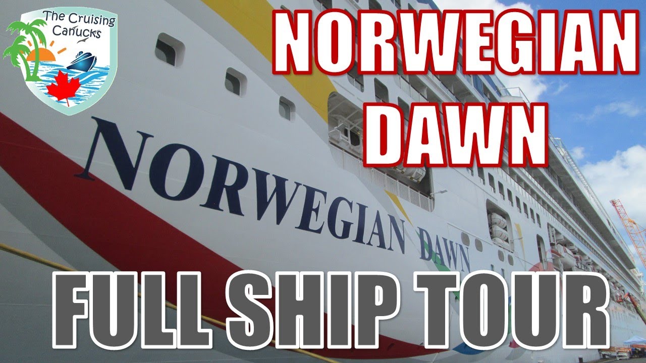 Norwegian Dawn Ship Tour - Narrated full Walkthrough