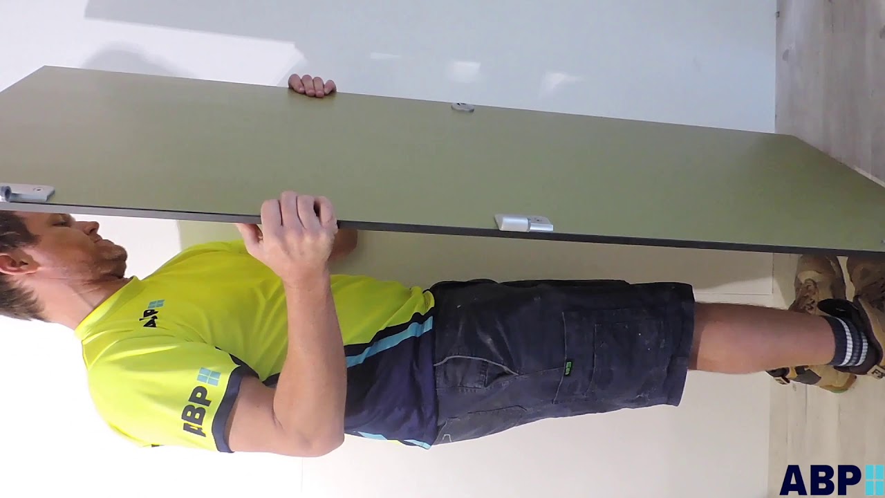 Making an Ambulant Toilet Partition Door