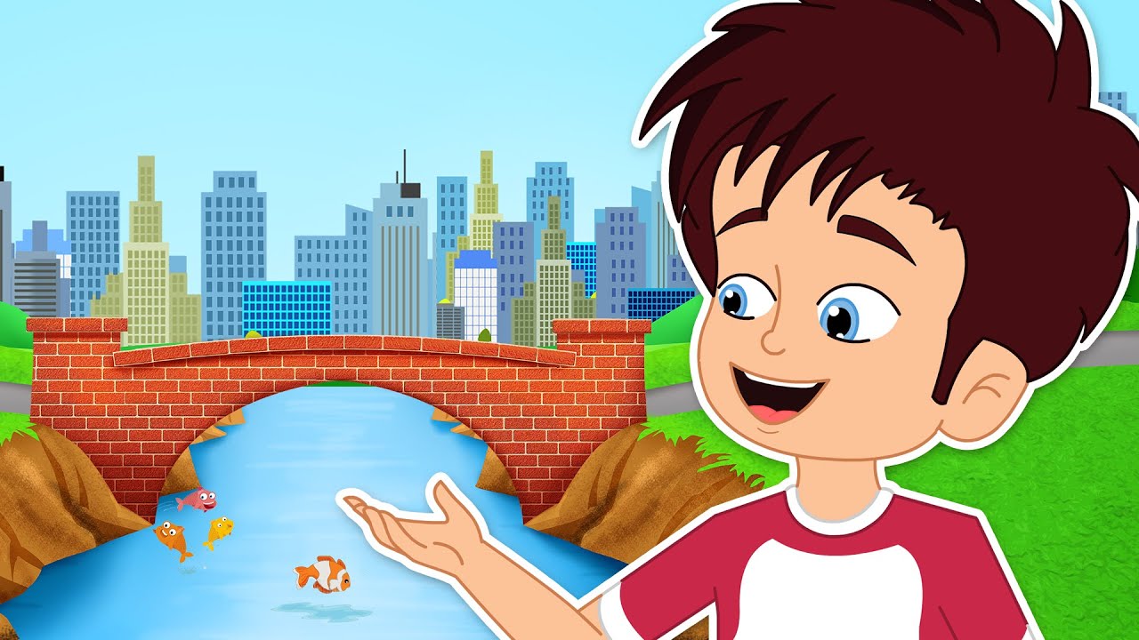 London Bridge Is Falling Down | Nursery Rhymes With Max And Louie | CDS Kids Tv