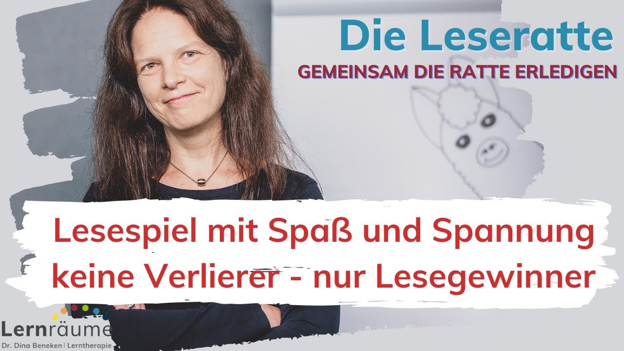Leseratte: Lesen lernen 1. Klasse - gemeinsam gegen die Ratte. Kooperatives Lesenspiel
