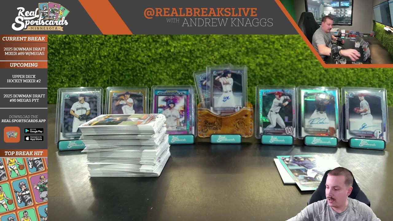 2025 Bowman Draft #89 Mixer Pick Your Team w/ Megas!
