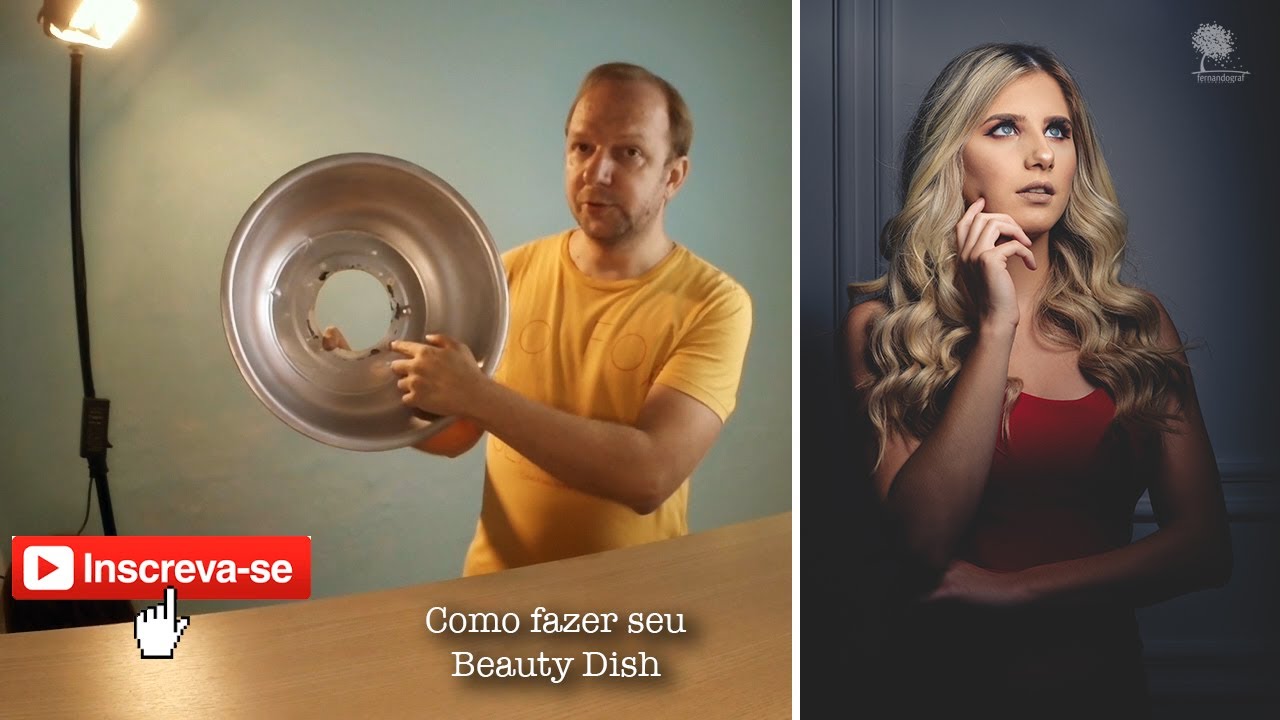 Como montar seu Beauty Dish - parte 1