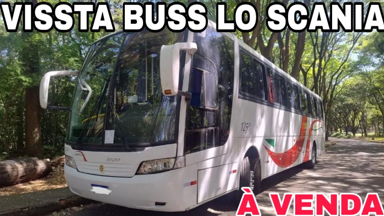 BUSSCAR VISSTA BUSS LO 2001 À VENDA - CHASSI SCANIA K124 360cv