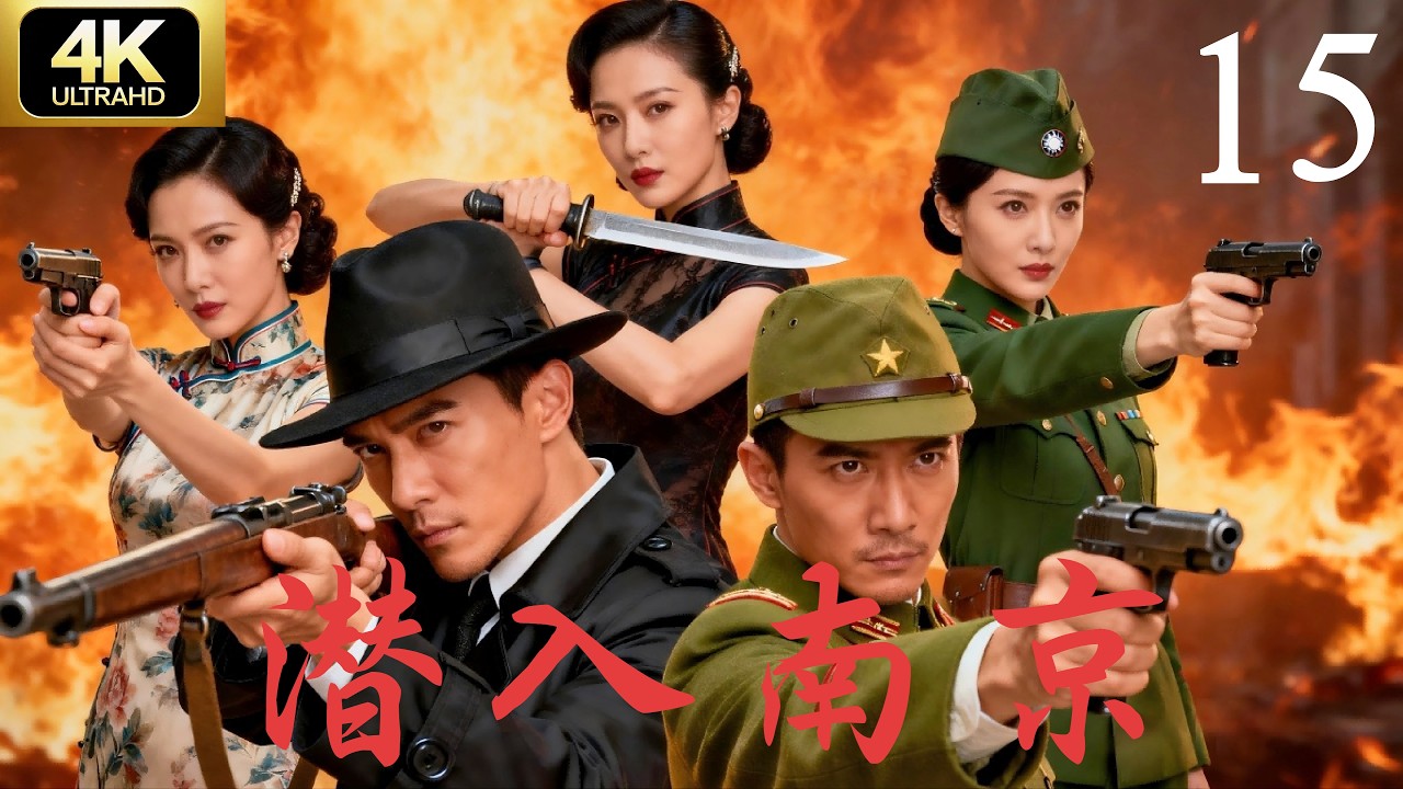 《潜入南京》第15集｜决战前夕，暗战先行｜4K经典谍战剧完整版⚔️